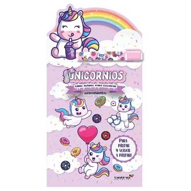 LIBRO MAGICO PARA COLOREAR UNICORNIOS BETINA 2340/2341          