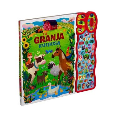 LIBRO LA GRANJA RUIDOSA 50 SONIDOS 1571 SILVER DOLPHIN          