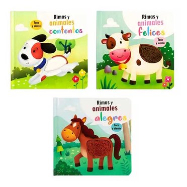 LIBRO RIMAS Y ANIMALES SILVER DOLPHIN          