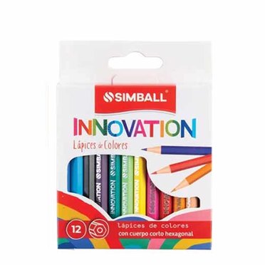 LAPICES COLOR INNOVATION CORTO X12USIMBALL          