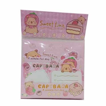 NOTAS ADHESIVAS CAPYBARA YSD-7915 27811 COLOURS          