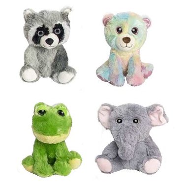 ANIMALES SENTADOS OJONES FT030002 38CM YANI TOYS          