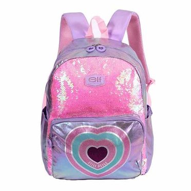 MOCHILA ESPALDA ELF 3688 43X31X18CM CORAZON          