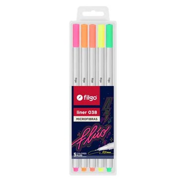 MICROFIBRA FILGO X5 LINER 038 FLUO 04MM L38-ES-FLU          