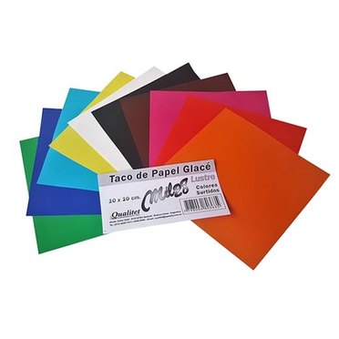 PAPEL GLACE LUSTRE TACO X200HJS MIL28 10X10          