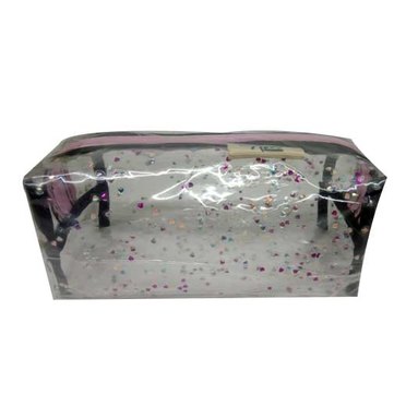 CANOPLA RECTANGULAR CRISTAL C/GLITTER AVA COLECCION          
