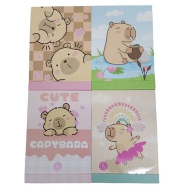 ANOTADOR CON SOLAPA 15X21 1005 CAPYBARA          