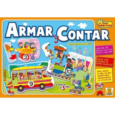 PUZZLE ARMAR Y CONTAR ART71 IMPLAS          