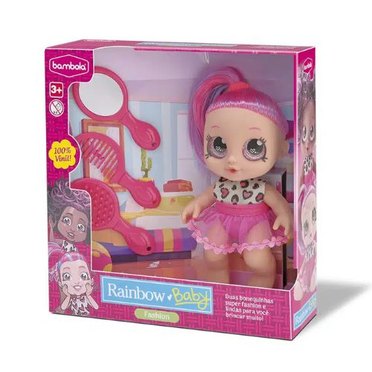 BABY RAINBOW FASHION BA0858 BAMBOLA          
