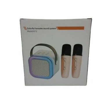 PARLANTE K12 RGB BLUETOOTH + 1 MICROFONO COVE          