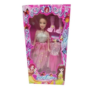 MUÑECA FASHION C/ACCESORIOS F-02279 FREE ARG          