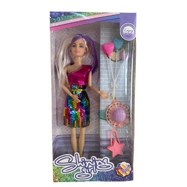 MUÑECA CON CORAZONES EN CAJA 200875 8206 TOYZ          