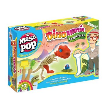 MASA POP DINOMANIA ESQUELETOS 4005 CHIKITOYS          