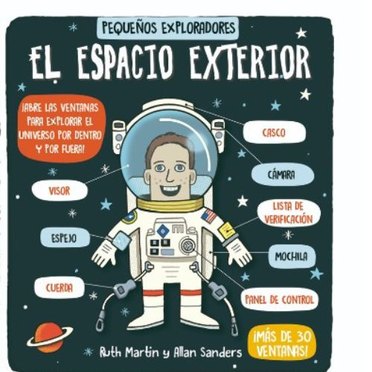 LIBRO PEQUEÑOS EXPLORADORES: EL ESPACIO EXTERIOR SILVER DOLPHIN          