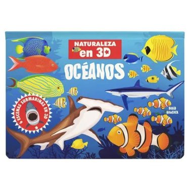 LIBRO NATURALEZA EN 3D: OCEANOS SILVER DOLPHIN          