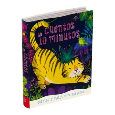 LIBRO CUENTOS DE 10 MINUTOS 384 PAGINAS SILVER DOLPHIN          