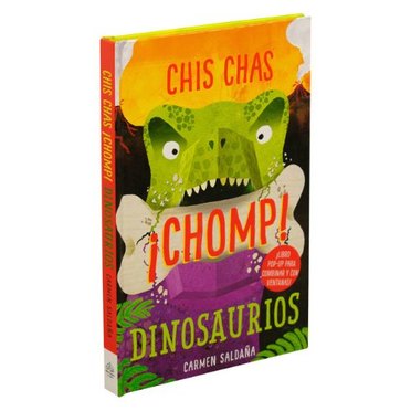 LIBRO CHIS CHAS CHOMP! DINOSAURIO SILVER DOLPHIN          