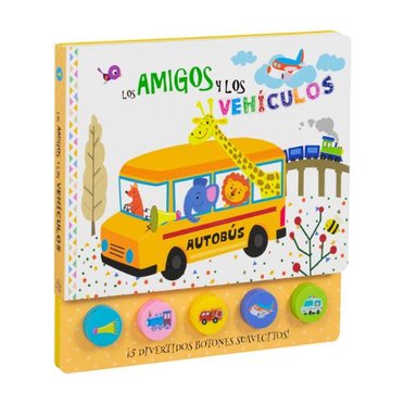 LIBRO BOTONES DE SILICON: LOS AMIGOS Y LOS VEHICULO          