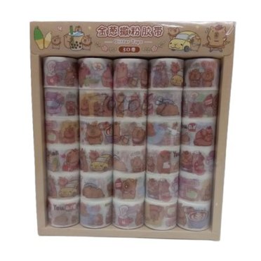 CINTA GLITTER CAPYBARA A202069 TOYZ          