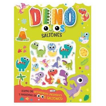 LIBRO OJOS SALTONES CAD215 SCHOOL FUN ANIMALES/DINO          