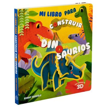 MI LIBRO PARA CONSTRUIR DINOSAURIOS 2400 SILVER DOLPHIN          