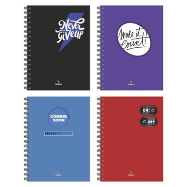 CUADERNO 297 TAPA SEMIRIGIDA NORPAC 80HJS          