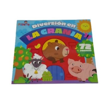 LIBRO DIVERSION EN LA GRANJA 72PGS 475 PEDRITO          