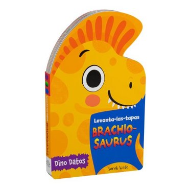 LIBRO LEVANTA LAS TAPAS BRACHIO-SAURUS SILVER DOLPHIN          