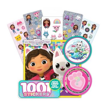 BLISTER 1001 STICKERS 5939 LA CASA DE MUÑECAS DE GABBY VERTICE          