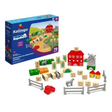 JUGANDO AL INGENIERO GRANJA 54610 70PZS XALINGO RG          