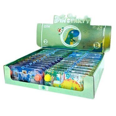 JUEGO DE AGUA 24909 DINO HUELAS COLOURS          