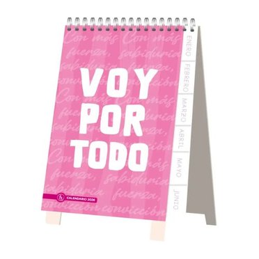 CALENDARIO RY 12X21 8019 LINEA MOTIVACION CON ESPIRAL          