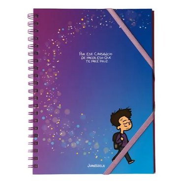 CUADERNO 20X28 TAPA DURA 5007 JUAN SZELA 100 HJS RY PRODUCTOS          
