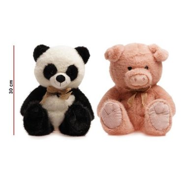 CHANCHO Y PANDA SUAVES 30CM 8249 PHI PHI TOYS          