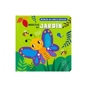 LIBRO RUIDOS Y TEXTURAS INSECTOS2110 SILVER DOLPHIN          