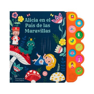 LIBRO SONIDOS ALICIA EN EL PAIS2172 SILVER DOLPHIN          