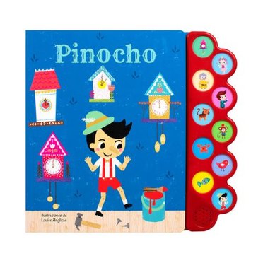LIBRO SONIDOS PINOCHO 2202 SILVER DOLPHIN          