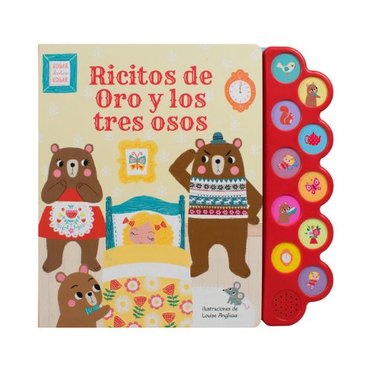 LIBRO SONIDOS RICITO DE ORO 2189 SILVER DOLPHIN          