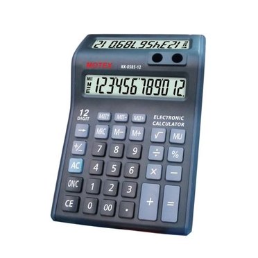 CALCULADORA MOTEX KK-8585-12 12 DIG 073022 IBICO          