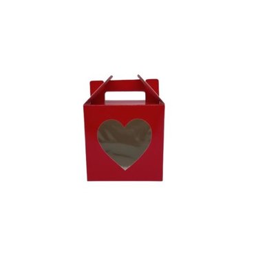 CAJA DE REGALO CUBO C/VISOR 9X9CM PALEJ 210          