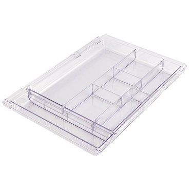 ORGANIZADOR DE GAVETAS MAXCRIL 10170097 AMPILABLE 28,8X20X3CM          