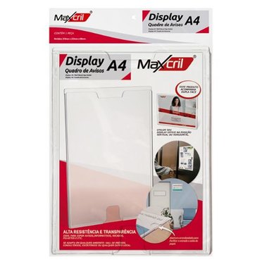 DISPLAY OFFICE A4 MAXCRIL 10090009 232X6X320MM          