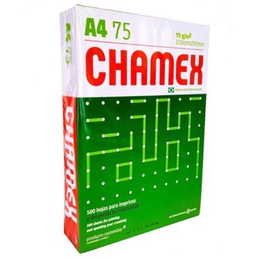 RESMA CHAMEX A4 75GRS 21X29,7CM 500HJS          