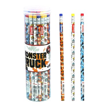 LAPIZ GRAFITO WERO TUBO X30UNIDWE4074 MONSTER TRUCK          