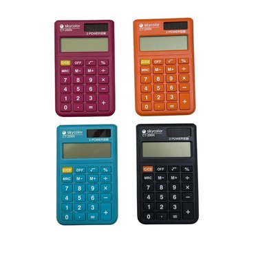 CALCULADORA SKYCOLOR CT-200N 8DIG
