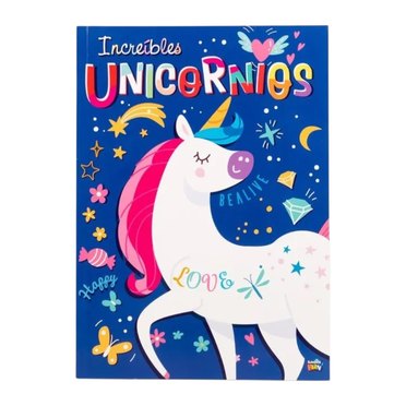 LIBRO INCREIBLES UNICORNIOS LIST-540 SCHOOL FUN          