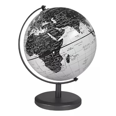 GLOBO TERRAQUEO BASE METAL 142M 14CM