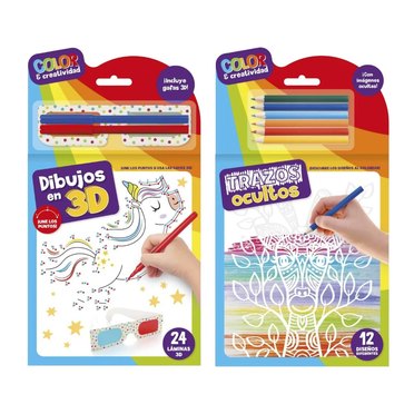 LIBRO COLOR Y CREATIVIDAD LCCR01/03 IMAGILAND