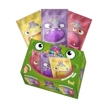 SQUEEZE BALL MONSTERZ 6CM 200865 TOYZ          