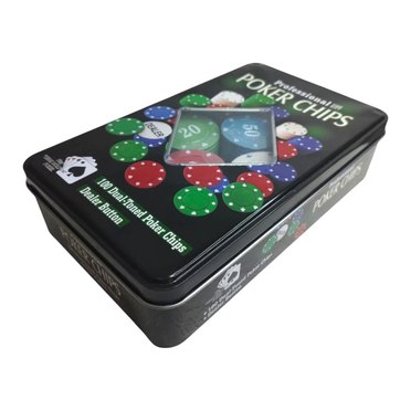 FICHAS DE POKER EN LATA 201253 TOYZ 9700          